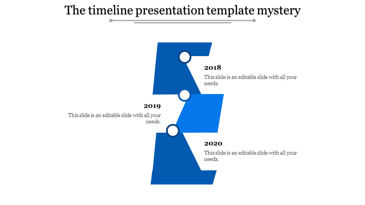 timeline presentation template-The timeline presentation template mystery-3-Blue